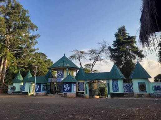 Façade de la Chefferie Supérieure Bangangté